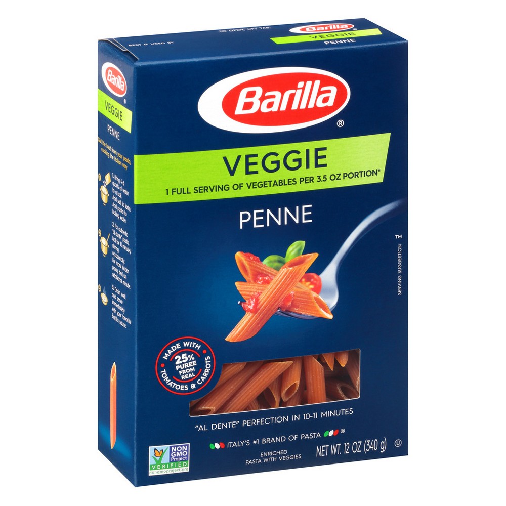 UPC 076808002386 product image for Barilla Veggie Penne 12 oz | upcitemdb.com