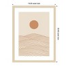 Amanti Art Over the Horizon by Natasha Playell Wood Framed Wall Art Print - 3 of 4