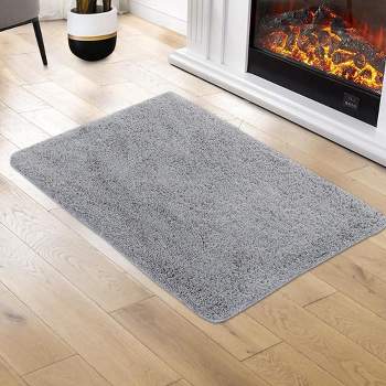 Modern Solid Soft Fluffy Shaggy Floormat Home Decor