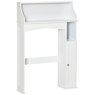 Kleankin Tall Bathroom Storage Cabinet – Slim Freestanding Linen Tower, 163cm High, White