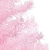 Artificial Christmas Tree Pink PVC, steel 47.2 in - 4 of 4