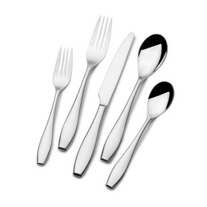 Mikasa 20pc Cayden Forged Flatware Set: 18/0 Stainless Steel, Traditional Style, Dishwasher-Safe, Service for 4 - 1 of 4