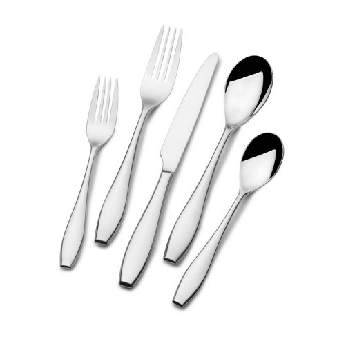 Mikasa 20pc Cayden Forged Flatware Set: 18/0 Stainless Steel, Traditional Style, Dishwasher-Safe, Service for 4 - image 1 of 4