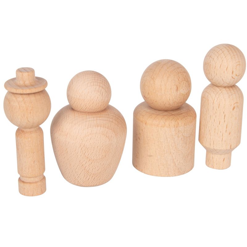 TickiT Wooden Community Figures, Set of 10, 3 of 7