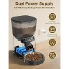 2-in-1 Automatic Pet Feeder and Water Fountain, Food & Water Dispenser with Timer and Filter - 2 of 4