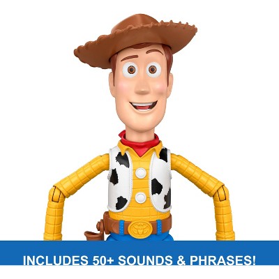 Детские фигурки Toy Story 5 Disney and Pixar Toy Story 5 Running Woody 12" Action Figure, 50 Plus Sounds — фото 5