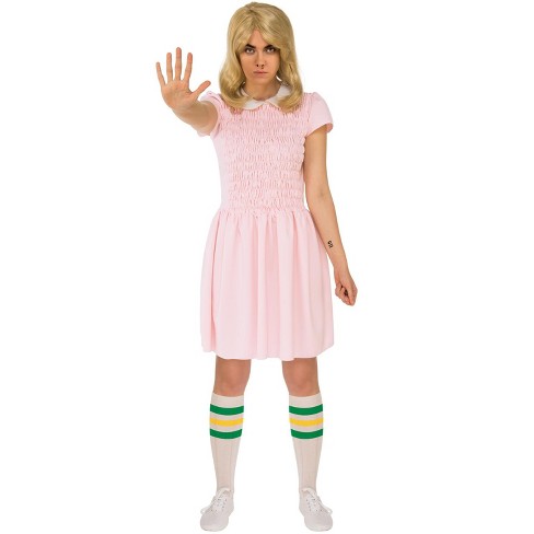 Stranger Things Eleven Dress Adult Costume - image 1 of 1