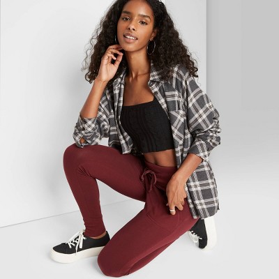 wild fable red plaid pants