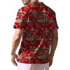 Men's Hawaiian Short - Sleeve Shirt, Classic Aloha Button - Down, Casual Beach Party Vacation Top - 2 of 4