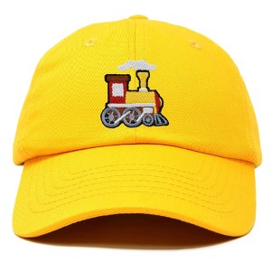 Dalix Train Cotton Dad Hat Adjustable Soft Baseball Cap Mens - 1 of 4