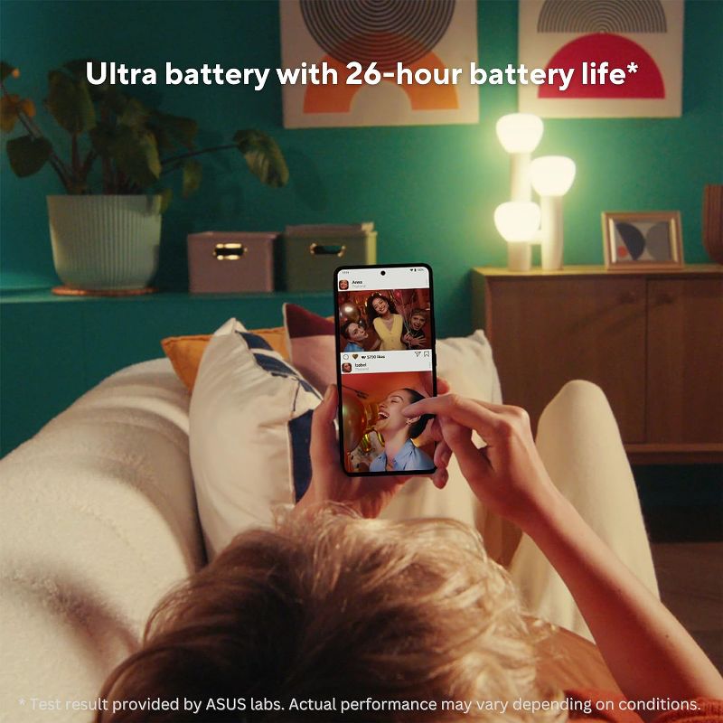 ASUS Zenfone 11 Ultra Unlocked Android Phone US Version 12GB+256GB 6.78” FHD+ AMOLED 120Hz Fast Display 5G Dual SIM Skyline Blue AI2401-12G256G-BL, 2 of 5