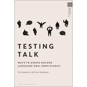 Testing Talk - by  Pia Sundqvist & Erica Sandlund (Hardcover) - 1 of 1