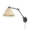Solado 24" Wall Sconce (Set of 2) - SCN4106 - Natural/Black - Safavieh - 4 of 4