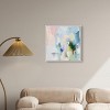 Art Remedy Verdant Breeze Over White Modern Colorful Art Framed - 2 of 4