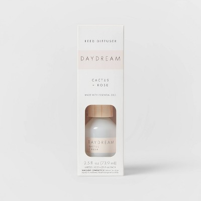 73.9ml Glass Wellness Reed Oil Diffuser with Wooden Cap Daydream Candle - Project 62™