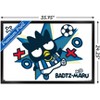 Trends International Hello Kitty and Friends: 21 Sports - Badtz-Maru Soccer Framed Wall Poster Prints - 3 of 4