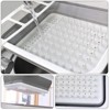 LunaLulinlk Collapsible Dish Drying Rack Portable Dinnerware Drainer Organizer for Kitchen RV Campers Travel Trailer Space Saving - 4 of 4