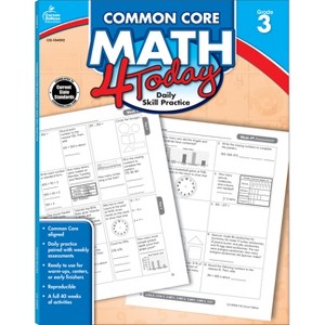 Common Core Math 4 Today, Grade 3 - (Common Core 4 Today) by  Erin McCarthy (Paperback) - 1 of 1