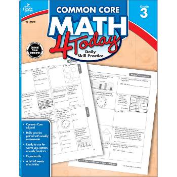 Common Core Math 4 Today, Grade 3 - (Common Core 4 Today) by  Erin McCarthy (Paperback)