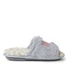 Dearfoams Kid's Girls Lana Fuzzy Slide Slipper - 3 of 4