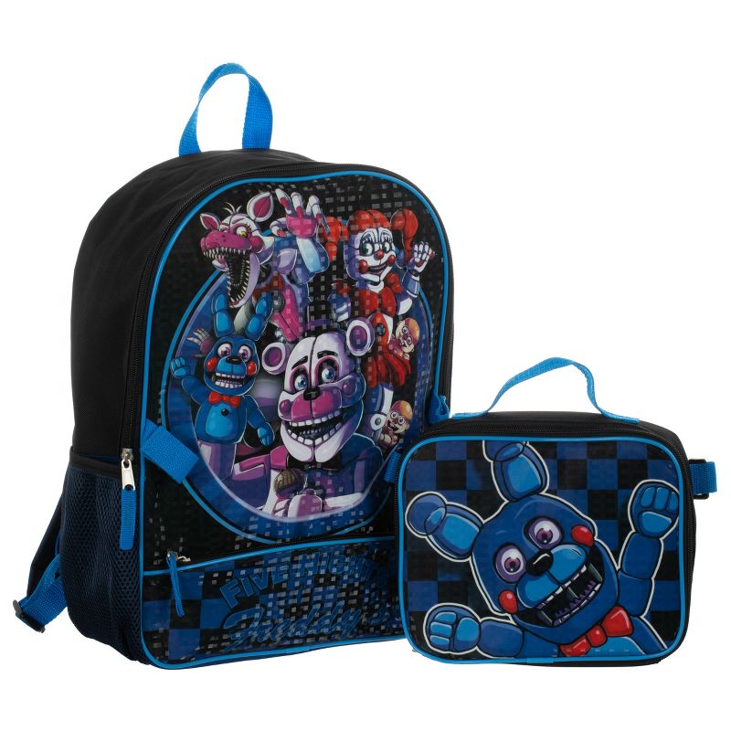 Kids Freddy Fazbear School Supplies Five Nights at Freddys Backpack Set, 1 of 6