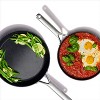 OXO 2pc Ceramic Pro Non-Stick Frypan Set Gray: Aluminum Cookware, Dishwasher-Safe, Induction & Gas Compatible - 3 of 4