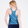 Women's Calypsa Maya Tankini Swim Top With Removable Cups - 2 of 4