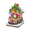 5.51"x6.1"x8.07" Animated with LED Lights and Music Polyresin AC Adapter 3 way Switch - 2 of 4