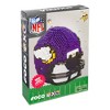 Forever Collectibles Minnesota Vikings NFL FOCO BRXLZ Helmet Building Block Set - 2 of 4