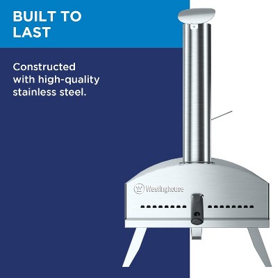 Westinghouse Stainless Steel Portable Outdoor Pizza Oven