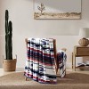Wrangler 50"x70" Coyote Sands Throw Blanket Blue - 2 of 4