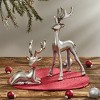 Split P Sitting Silver Reindeer - image 2 of 4