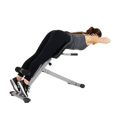 Adjustable Steel 45 Degree Hyperextension Roman Chair