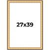 PosterPalooza | Traditional Gold Picture Frame - UV Acrylic, Foam Board Backing, Hanging Hardware - 2 of 4
