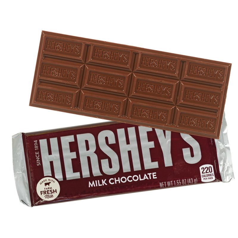 Father's Day Candy Gift Box - Hershey's Chocolate Bars (8 bars/box) - By Just Candy, 3 of 4