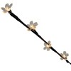 Northlight Set of 3 Pre-Lit Cherry Blossom Artificial Tree Branches, 72 Warm White LED Lights - 4 of 4