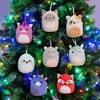 Squishmallows 4 Inch Plush Ornament 8 Pack | Animal - 3 of 4
