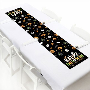 Big Dot of Happiness Jack-O'-Lantern Halloween - Petite Kids Halloween Party Paper Table Runner - 12 x 60 inches - 1 of 4
