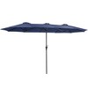 Sonkuki 13 x 7.2Ft Double-Sided Patio Umbrella with Large Canopy Outdoor Table Umbrella for Garden, deck and pool - 2 of 4