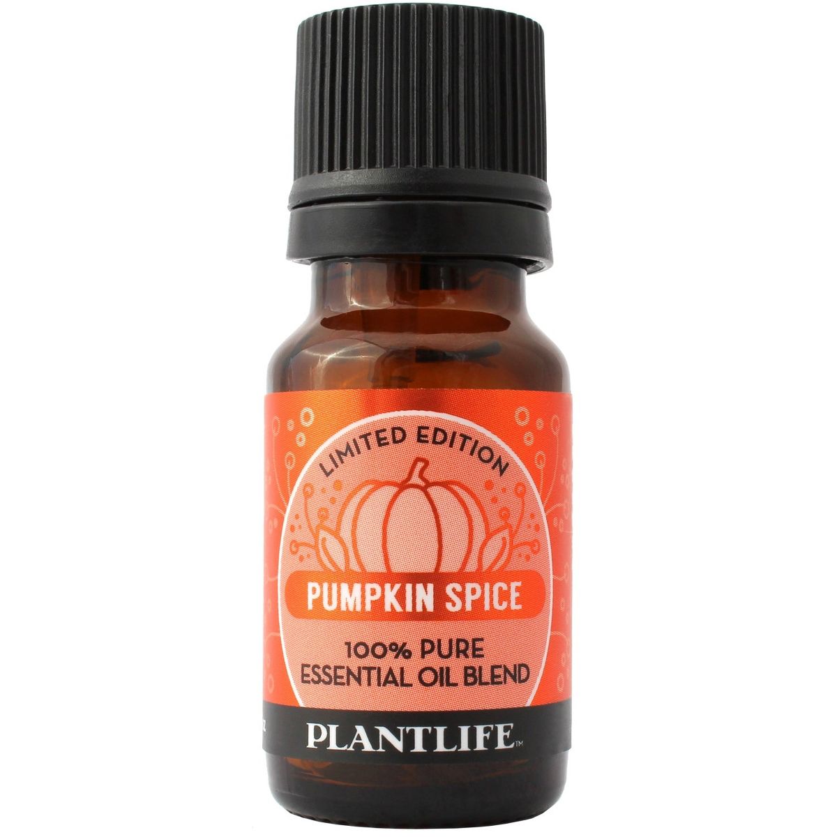 Plantlife Pumpkin Spice Essential Oil Blend – 100% Pure, Therapeutic Grade – No Additives or Fillers – Made in California – 10ml