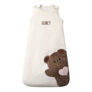 Owlivia Organic Cotton Sleeping Bag 2.5 TOG Baby Sleep Sack - Brown Bear - 1 of 3