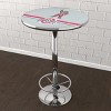 Ohio State University Bar Table with Footrest by Trademark Gameroom - 3 of 4