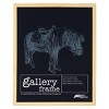 Ambiance Gallery Wood 1.5" Deep Picture Frames - 20×28" Pack of 4 Natural Wood Frames, Shatter-Resistant Acrylic Glazing & MDF Backing, Horizontal or - 4 of 4