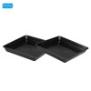 Unique Bargains Plastic Square Home Decor Plant Saucers for Garden Potted 10 Pcs - 3 of 4