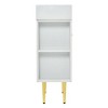 Chery Life 21.6" Bathroom vanity, Bathroom Storage Cabinet with Single Ceramic Sink, Right Side Storage - 3 of 4