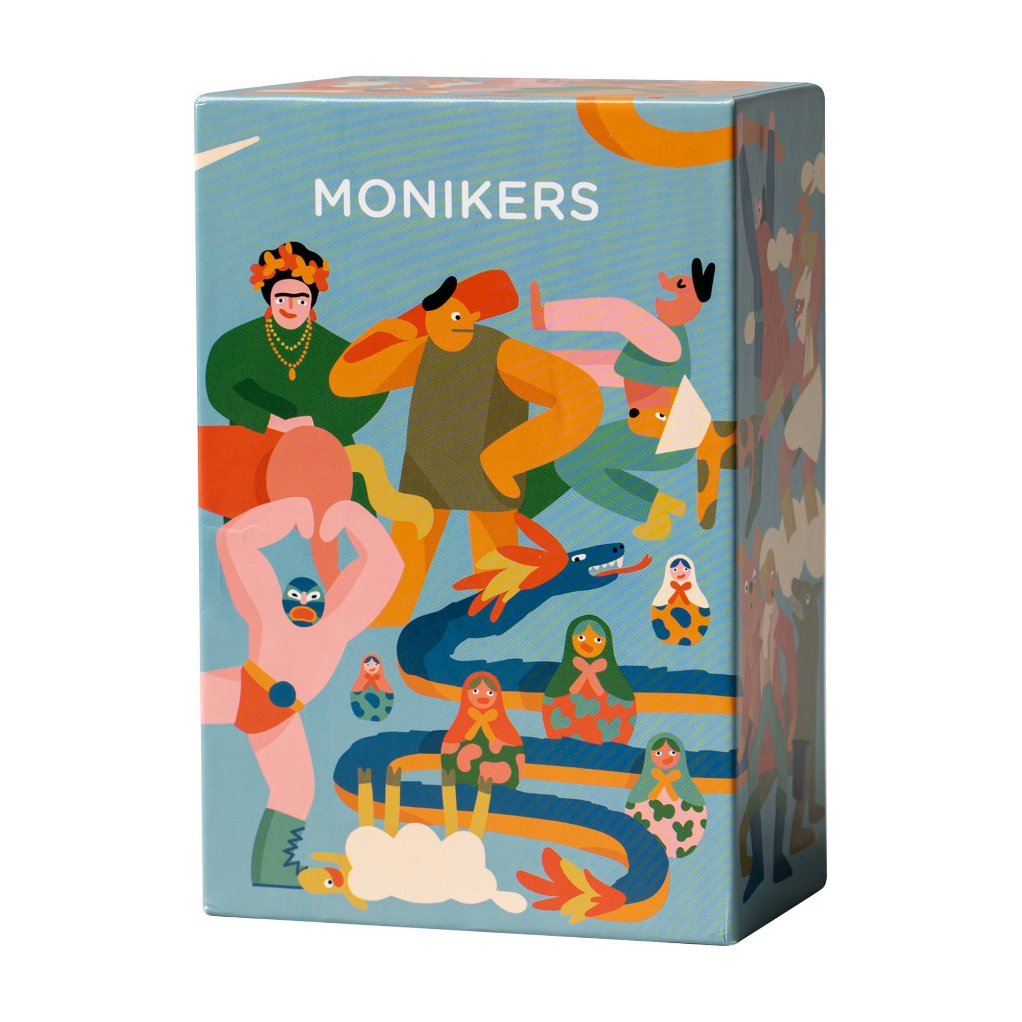 Monikers Card Game: Asmodee Party Game for 4+ Players, 30-60 Minute Educational Social Studies Fun
