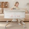 BabyBond Baby Rocking Bassinet with Breathable Mesh& Mosquito Net, Baby Bedside Sleeper with Calming Motion, 3 Adjustable Height for Infants - 2 of 4