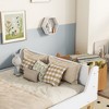 NicBex Twin Size Daybed with Storage Wooden Day Bed Frame with Book Storage Rack for Apartment and Bedrooms - 4 of 4