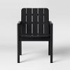 2pk Blackened Wood Patio Dining Chair - Smith & Hawken™ - image 4 of 4