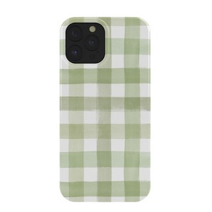 Ninola Design Watercolor Gingham Salad GreenSnap iPhone Case - Society6 - 1 of 1